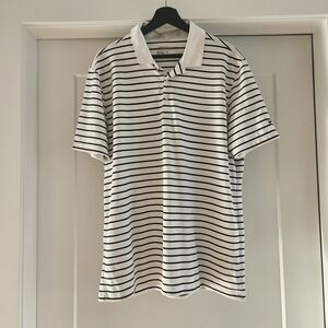 Nike Golf Classic Black and White Polo Shirt